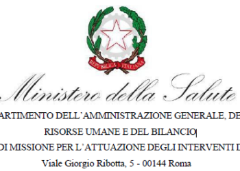 Nazionale: Attività del Tavolo settoriale ai sensi dell’art.31, comma 6 del d.lgs. n.138/2024. Il Dipartimento dell’Amministrazione Generale, Delle Risorse Umane e del Bilancio c/o il Ministero della Salute convoca FEDERLAB ITALIA