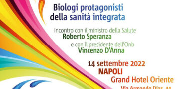 “Strategia one Health, Biologi protagonisti della sanità integrata”: il 14 settembre, a Napoli, l’incontro con il Ministro Speranza